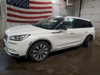 2020 Lincoln Corsair Reserve z VIN 5LMCJ2D9XLUL03257, wystawiony jako Copart lot #42846865 z przebiegiem 54 460 mil mil oraz Szkody całkowita. Historia ofert i sprzedaży dostępna na DreamBid. Obrazek 1.