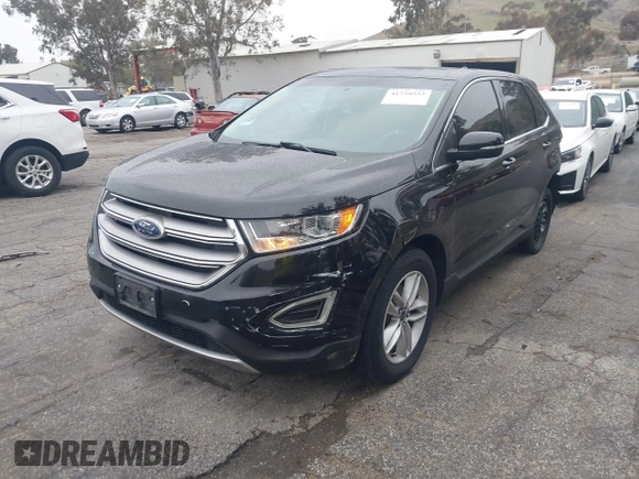 2017 Ford Edge SEL with VIN 2FMPK3J81HBB82148, listed as a IAAI auction lot 41739553 with 87,154 mi miles. Bid and sale history available at carsss.com. Image 16.