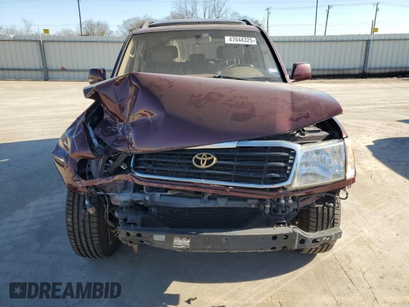 1999 Toyota Land Cruiser z VIN JT3HT05J4X0044917, wystawiony jako Copart lot #47044325 z przebiegiem Nie podano mil oraz Czysty tytuł • Clean title. Historia ofert i sprzedaży dostępna na DreamBid. Obrazek 5.