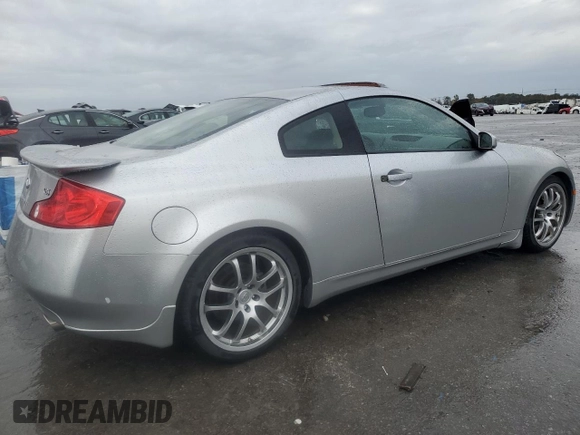2005 Infiniti G35 Coupe with VIN JNKCV54E05M408692, listed as a Copart auction lot 79323394 with 54,617 mi miles and Salvage Title. Bid and sale history available at carsss.com. Image 3.