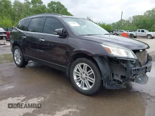 2015 Chevrolet Traverse LT with VIN 1GNKVGKD2FJ201718, listed as a IAAI auction lot 42138988 with 176,586 mi miles and . Bid and sale history available at DreamBid. Image 1.
