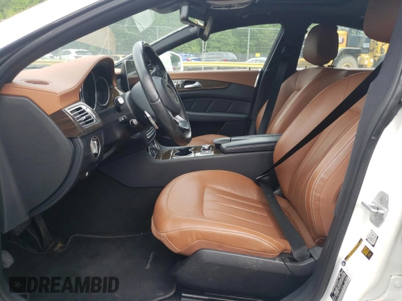 2016 Mercedes-Benz CLS 400 with VIN WDDLJ6HB3GA178742, listed as a Copart auction lot 53030195 with 70,312 mi miles and Salvage title. Bid and sale history available at DreamBid. Image 7.