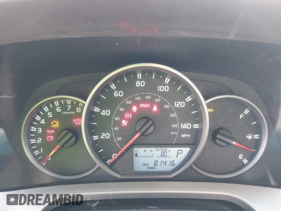 2016 Toyota RAV4 LE with VIN JTMBFREV8GD197535, listed as a IAAI auction lot 41866506 with 81,416 mi miles. Bid and sale history available at carsss.com. Image 7.