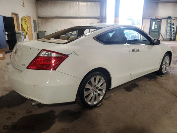 2010 Honda Accord Cpe EX-L with VIN 1HGCS2B80AA008098, listed as a Copart auction lot 47071595 with NaN miles and Salvage Title. Bid and sale history available at carsss.com. Image 3.