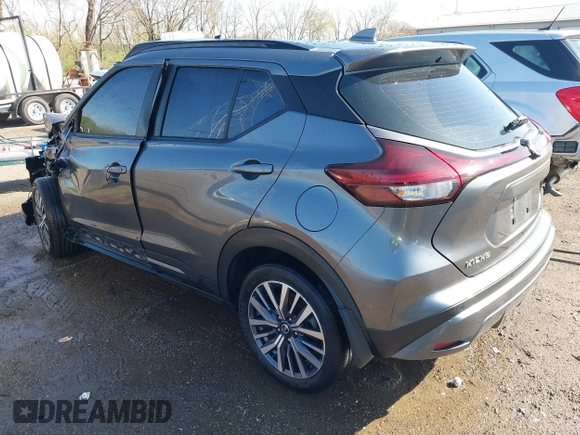 2021 Nissan Kicks SR z VIN 3N1CP5DVXML465845, wystawiony jako IAAI lot #41966146 z przebiegiem 56 134 mil mil oraz . Historia ofert i sprzedaży dostępna na DreamBid. Obrazek 3.