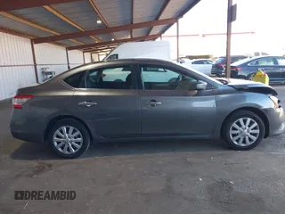 2015 Nissan Sentra SV with VIN 3N1AB7AP8FY343031, listed as a IAAI auction lot 41397415 with 161,620 mi miles. Bid and sale history available at carsss.com. Image 12.