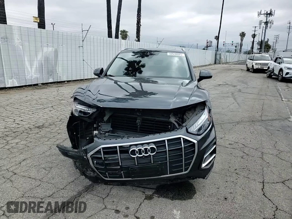 2021 Audi Q5 Prestige with VIN WA1CAAFY3M2062221, listed as a Copart auction lot 55538025 with 55,573 mi miles and Salvage title. Bid and sale history available at DreamBid. Image 14.