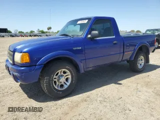 2003 Ford Ranger XL with VIN 1FTYR10U53PB03928, listed as a Copart auction lot 51763625 with 172,819 mi miles and Salvage Title. Bid and sale history available at carsss.com. Image 1.