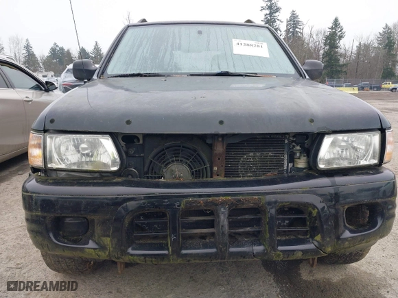 2000 Isuzu Rodeo with VIN 4S2DM58W5Y4327854, listed as a IAAI auction lot 41288281 with 190,115 mi miles. Bid and sale history available at carsss.com. Image 6.