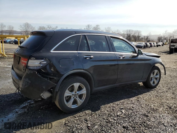 2018 Mercedes-Benz GLC with VIN WDC0G4JB1JV050312, listed as a Copart auction lot 53179245 with 0 mi miles and Salvage Title. Bid and sale history available at carsss.com. Image 3.
