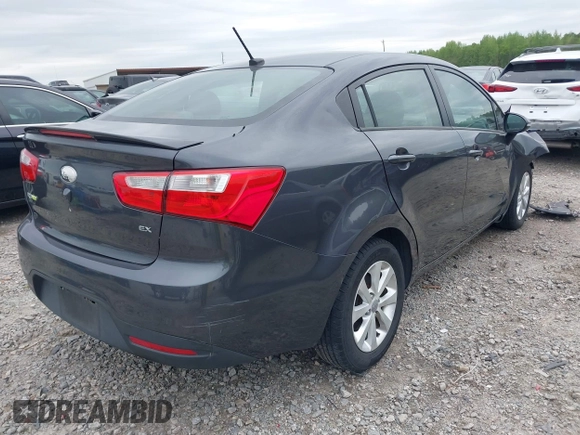 2013 Kia Rio EX with VIN KNADN4A34D6285952, listed as a IAAI auction lot 42036441 with 153,462 mi miles and . Bid and sale history available at DreamBid. Image 4.