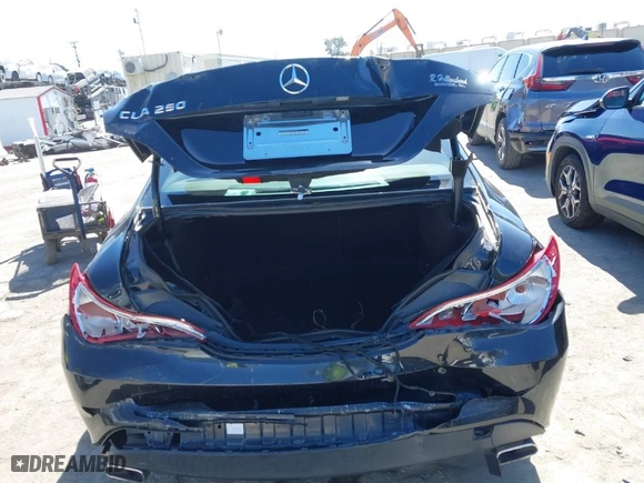 2014 Mercedes-Benz CLA-Class CLA 250 with VIN WDDSJ4EBXEN066403, listed as a IAAI auction lot 41694945 with 60,765 mi miles. Bid and sale history available at carsss.com. Image 16.