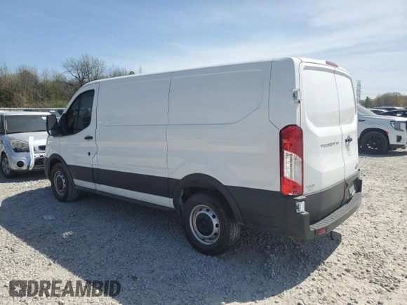 2024 Ford Transit Cargo with VIN 1FTYE1Y83RKA09653, listed as a Copart auction lot 50869985 with 5,549 mi miles and Salvage Title. Bid and sale history available at DreamBid. Image 2.
