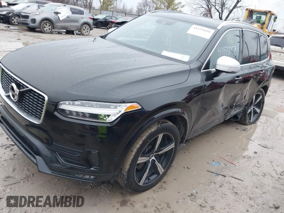 2019 Volvo XC90 R-Design with VIN YV4A22PM1K1422050, listed as a IAAI auction lot 41155058 with 133,032 mi miles. Bid and sale history available at carsss.com. Image 2.