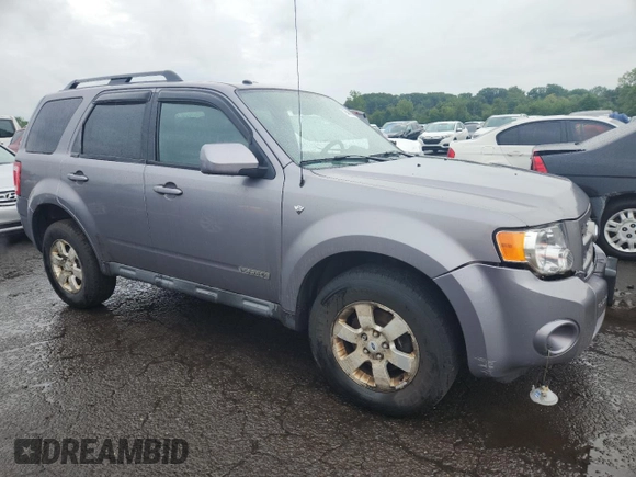 2008 Ford Escape Limited with VIN 1FMCU94138KA96260, listed as a Copart auction lot 64089815 with 213,053 mi miles and Salvage title. Bid and sale history available at DreamBid. Image 4.