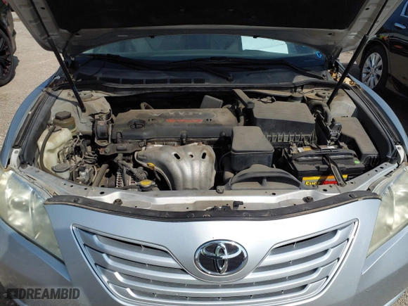 2007 Toyota Camry CE with VIN JTNBE46K773058525, listed as a IAAI auction lot 41927357 with 245,984 mi miles. Bid and sale history available at carsss.com. Image 10.