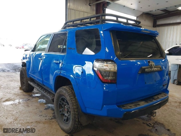2019 Toyota 4Runner SR5 with VIN JTEBU5JR7K5645074, listed as a IAAI auction lot 41719821 with 116,514 mi miles. Bid and sale history available at carsss.com. Image 3.