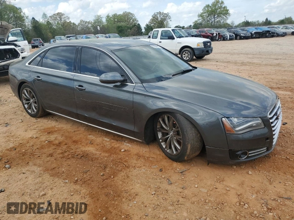 2011 Audi A8 z VIN WAURVAFD9BN013776, wystawiony jako Copart lot #51989675 z przebiegiem 148 822 mil mil oraz Szkody całkowita. Historia ofert i sprzedaży dostępna na DreamBid. Obrazek 4.
