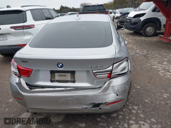 2018 BMW 4 Series 430i with VIN WBA4J1C50JBM11929, listed as a IAAI auction lot 41528161 with 52,412 mi miles. Bid and sale history available at carsss.com. Image 16.