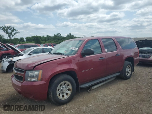 2007 Chevrolet Suburban LTZ with VIN 1GNFC16097R423736, listed as a Copart auction lot 59462805 with 124,276 mi miles and Salvage title. Bid and sale history available at DreamBid. Image 1.