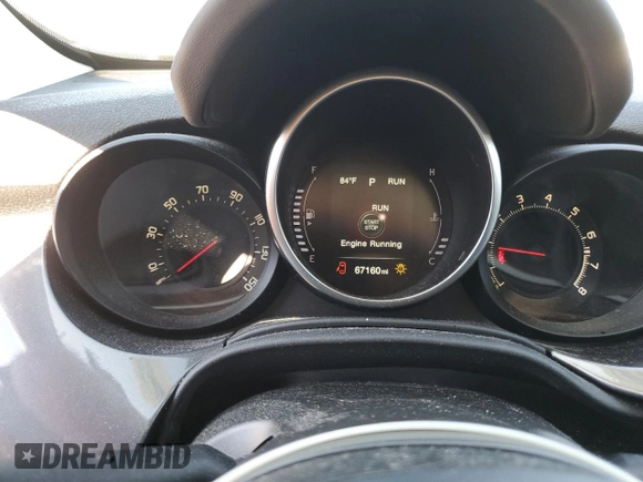 2018 FIAT 500X Lounge with VIN ZFBCFXDB5JP664130, listed as a Copart auction lot 73784574 with 67,160 mi miles and Salvage title. Bid and sale history available at DreamBid. Image 9.