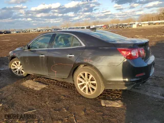 2015 Chevrolet Malibu LTZ with VIN 1G11F5SL4FF197227, listed as a Copart auction lot 46927415 with 68,895 mi miles and Salvage Title. Bid and sale history available at carsss.com. Image 2.