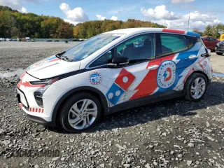 2023 Chevrolet Bolt EV 1LT with VIN 1G1FW6S05P4110451, listed as a Copart auction lot 50288915 with 7,760 mi miles and Salvage Title. Bid and sale history available at carsss.com. Image 1.