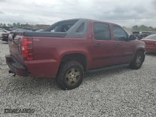 2007 Chevrolet Avalanche LT w/2LT with VIN 3GNEC12J77G160737, listed as a Copart auction lot 72544894 with 133,511 mi miles and Salvage Title. Bid and sale history available at carsss.com. Image 3.