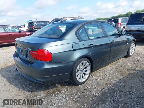 2011 BMW 3 Series 328i with VIN WBAPH7C52BE680056, listed as a IAAI auction lot 42469477 with 218,464 mi miles and . Bid and sale history available at DreamBid. Image 4.