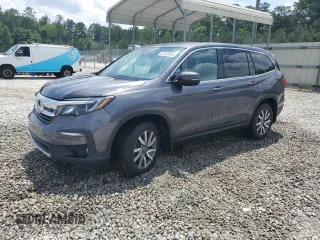 2019 Honda Pilot EX-L with VIN 5FNYF5H48KB022578, listed as a Copart auction lot 57353085 with 111,832 mi miles and Salvage title. Bid and sale history available at DreamBid. Image 1.