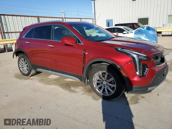 2020 Cadillac XT4 FWD Premium Luxury z VIN 1GYFZCR49LF085682, wystawiony jako Copart lot #47274325 z przebiegiem 52 834 mil mil oraz Szkody całkowita. Historia ofert i sprzedaży dostępna na DreamBid. Obrazek 4.