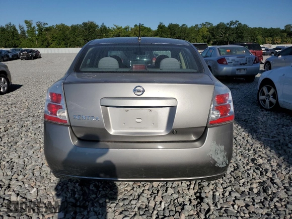 2008 Nissan Sentra S with VIN 3N1AB61E08L640903, listed as a Copart auction lot 53572935 with 129,157 mi miles and Salvage Title. Bid and sale history available at DreamBid. Image 6.