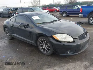 2011 Mitsubishi Eclipse GS with VIN 4A31K5DF1BE010890, listed as a IAAI auction lot 41486383 with 132,217 mi miles. Bid and sale history available at carsss.com. Image 1.