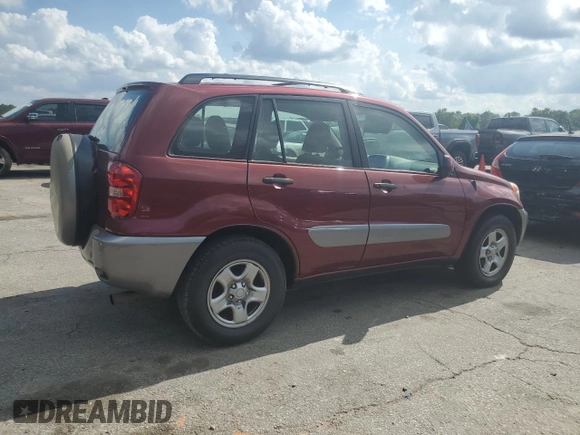 2005 Toyota RAV4 with VIN JTEGD20V250059905, listed as a Copart auction lot 54975395 with 234,815 mi miles and Clean Title. Bid and sale history available at DreamBid. Image 3.
