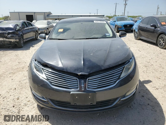 2014 Lincoln MKZ with VIN 3LN6L2GK1ER831756, listed as a Copart auction lot 49974955 with 190,434 mi miles and Salvage Title. Bid and sale history available at carsss.com. Image 5.