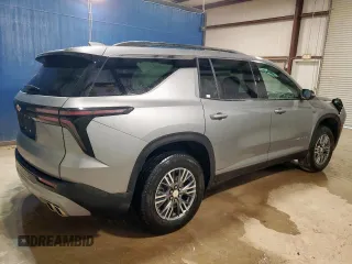 2025 Chevrolet Traverse FWD LT with VIN 1GNERGRS0SJ202611, listed as a Copart auction lot 64361345 with 5,402 mi miles and Clean title. Bid and sale history available at DreamBid. Image 3.