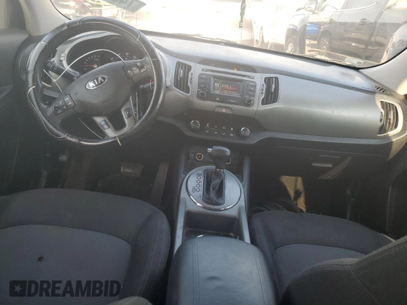 2015 Kia Sportage LX with VIN KNDPB3AC7F7780369, listed as a Copart auction lot 74604174 with 166,561 mi miles and Salvage Title. Bid and sale history available at carsss.com. Image 8.