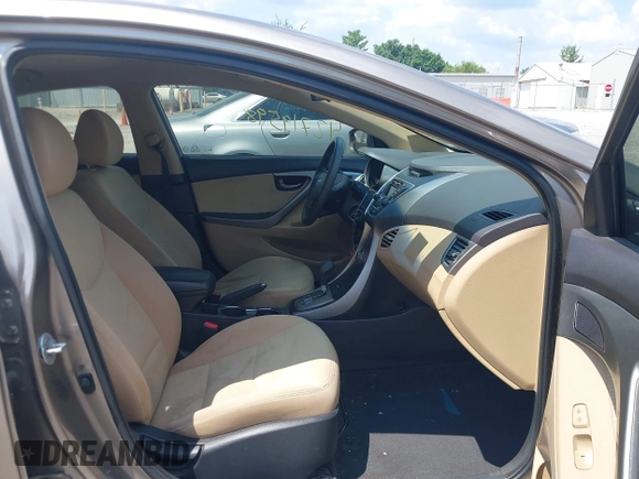 2013 Hyundai Elantra GLS with VIN 5NPDH4AE9DH417136, listed as a IAAI auction lot 42719598 with 105,280 mi miles and . Bid and sale history available at DreamBid. Image 5.