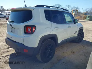 2018 Jeep Renegade Latitude with VIN ZACCJABB1JPH40117, listed as a IAAI auction lot 41676837 with 166,858 mi miles and . Bid and sale history available at DreamBid. Image 4.