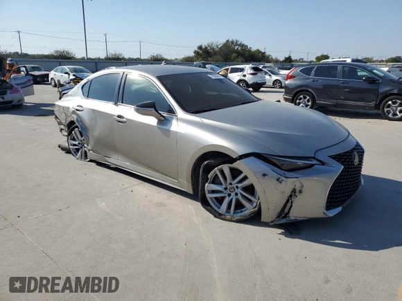 2021 Lexus IS 300 with VIN JTHAA1D22M5116858, listed as a Copart auction lot 72009944 with 62,710 mi miles and Clean title. Bid and sale history available at DreamBid. Image 4.