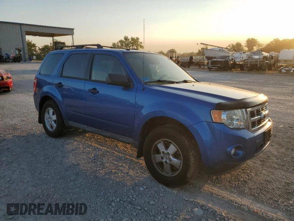 2012 Ford Escape XLT with VIN 1FMCU9DG6CKA49740, listed as a Copart auction lot 70081334 with 159,727 mi miles and Salvage title. Bid and sale history available at DreamBid. Image 4.