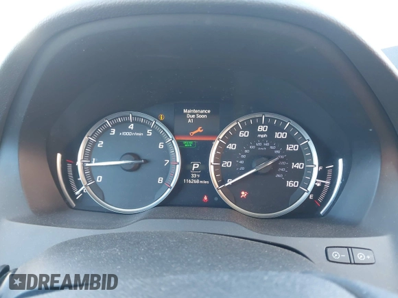 2014 Acura MDX Tech Pkg with VIN 5FRYD4H45EB046128, listed as a IAAI auction lot 41630908 with 116,268 mi miles. Bid and sale history available at carsss.com. Image 7.