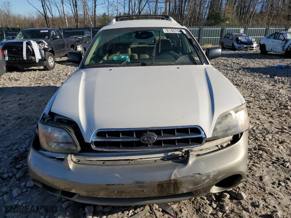 2001 Subaru Legacy Wagon Outback w/RB Equip with VIN 4S3BH665017671569, listed as a Copart auction lot 81487674 with 128,939 mi miles and Salvage Title. Bid and sale history available at carsss.com. Image 5.