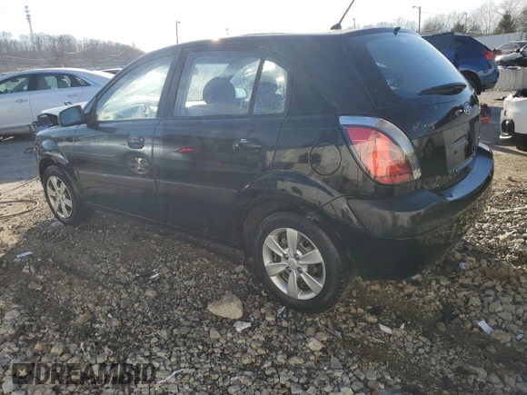 2008 Kia Rio LX with VIN KNADE163986345138, listed as a Copart auction lot 43580185 with 147,067 mi miles and Non Repairable. Bid and sale history available at carsss.com. Image 2.