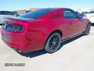 2014 Ford Mustang V6 with VIN 1ZVBP8AM3E5331909, listed as a IAAI auction lot 41843849 with 141,514 mi miles. Bid and sale history available at carsss.com. Image 4.