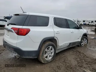 2018 GMC Acadia SLE with VIN 1GKKNKLA0JZ219651, listed as a Copart auction lot 46033945 with 140,504 mi miles and Salvage Title. Bid and sale history available at carsss.com. Image 3.
