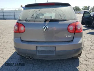 2007 Volkswagen Rabbit with VIN WVWAS71K37W207254, listed as a Copart auction lot 61345034 with 164,276 mi miles and Salvage Title. Bid and sale history available at carsss.com. Image 6.