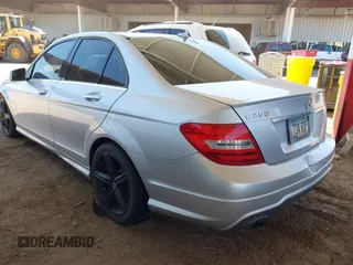 2012 Mercedes-Benz C 250 Sport with VIN WDDGF4HB3CR235072, listed as a IAAI auction lot 42442185 with Not provided miles and . Bid and sale history available at DreamBid. Image 3.