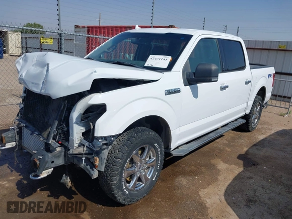 2018 Ford F-150 XL with VIN 1FTEW1EGXJKE70493, listed as a IAAI auction lot 42431141 with 106,786 mi miles and . Bid and sale history available at DreamBid. Image 19.