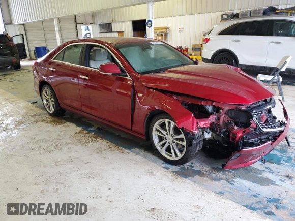 2021 Cadillac CT4 Luxury z VIN 1G6DA5RK2M0118446, wystawiony jako Copart lot #85607654 z przebiegiem 95 119 mil mil oraz Czysty tytuł • Clean title. Historia ofert i sprzedaży dostępna na DreamBid. Obrazek 4.